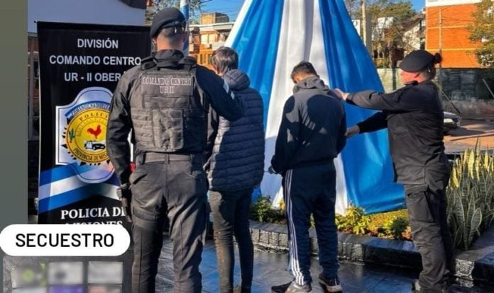 delincuentes detenidos en Oberá