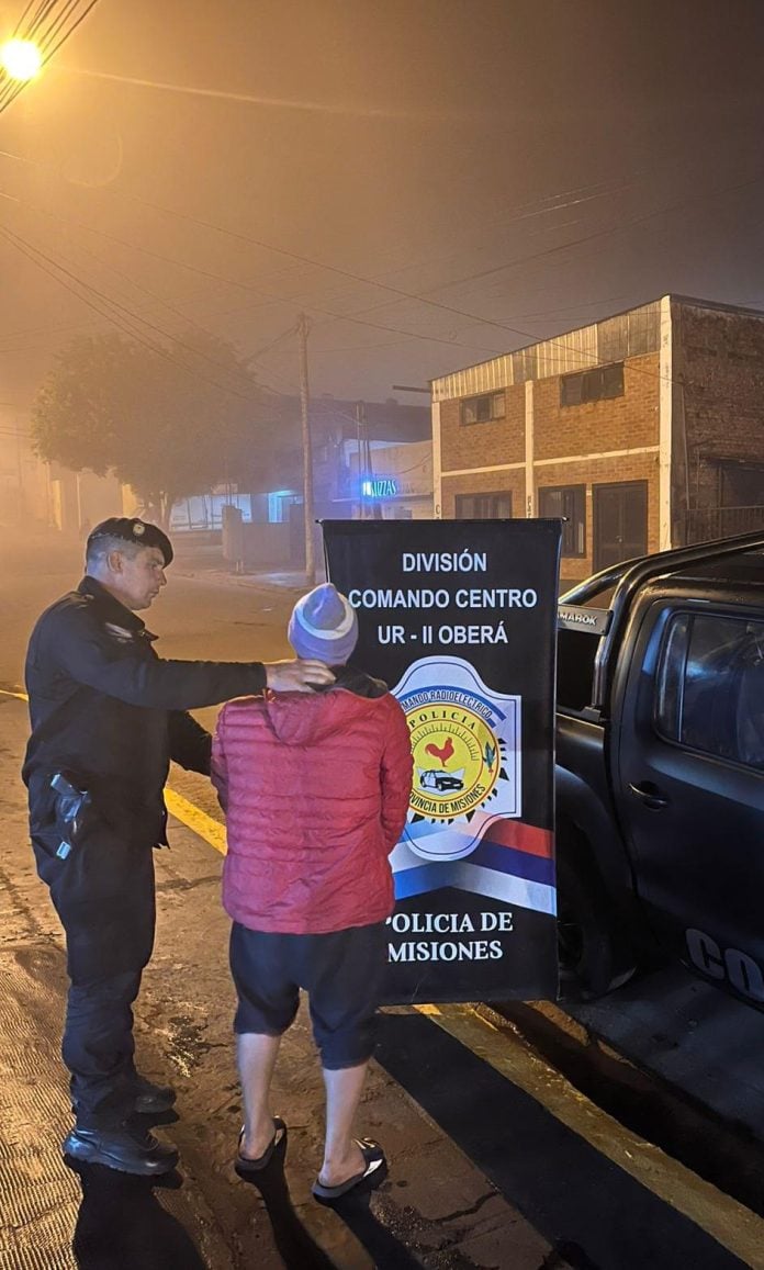 detenido en operativos