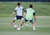 La Selección Argentina se entrena a puertas abiertas en Kansas City con la baja de Tagliafico y la evolución del Dibu Martínez en la mira