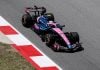 Franco Colapinto fue sancionado y cayó al décimo puesto en el Gran Premio de Barcelona