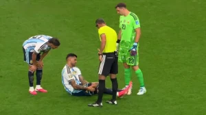 Preocupación en la Selección Argentina: Cuti Romero salió lesionado ante Austria y encendió las alarmas con hielo en la rodilla imagen-5