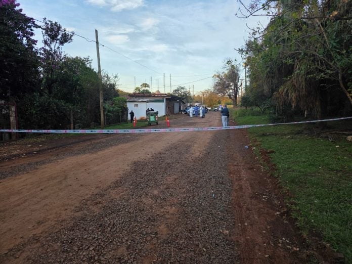 halla un feto en posadas