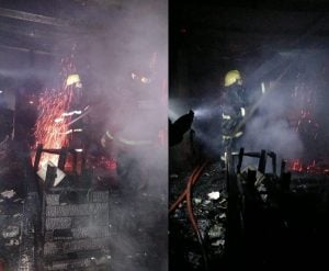 Incendio voraz en Posadas: el fuego destruyó el 90% de una vivienda y trasladaron a varias personas al hospital imagen-5