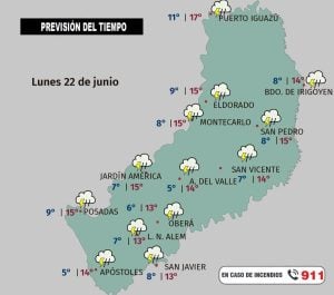 Misiones empieza la semana con alerta por posibles tormentas fuertes: qué se espera y cuándo se prevé que alcancen su máxima intensidad imagen-6