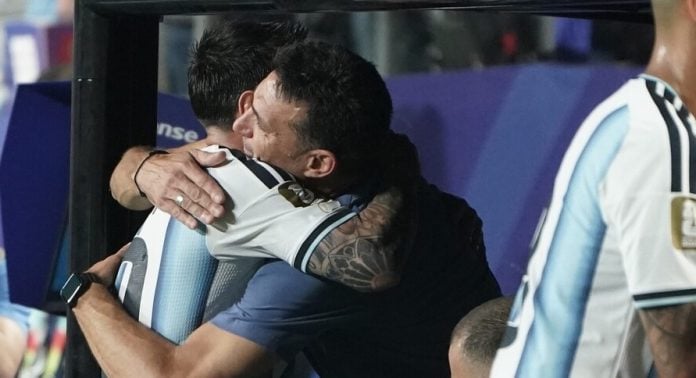 scaloni messi