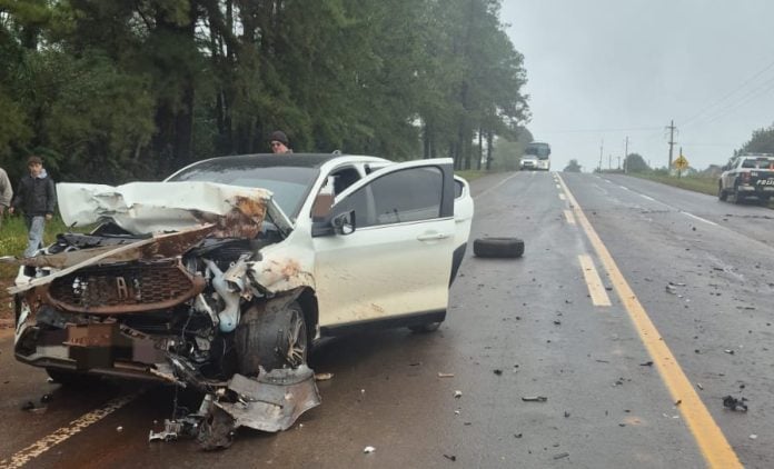 siniestro vial en El Alcázar