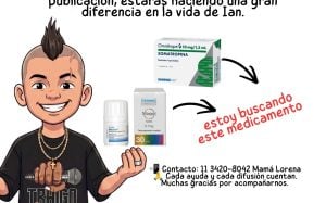 Le suspendieron la medicación por los recortes en salud y su familia lanzó una campaña para poder continuar el tratamiento imagen-5