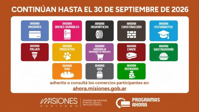 Programas Ahora Misiones