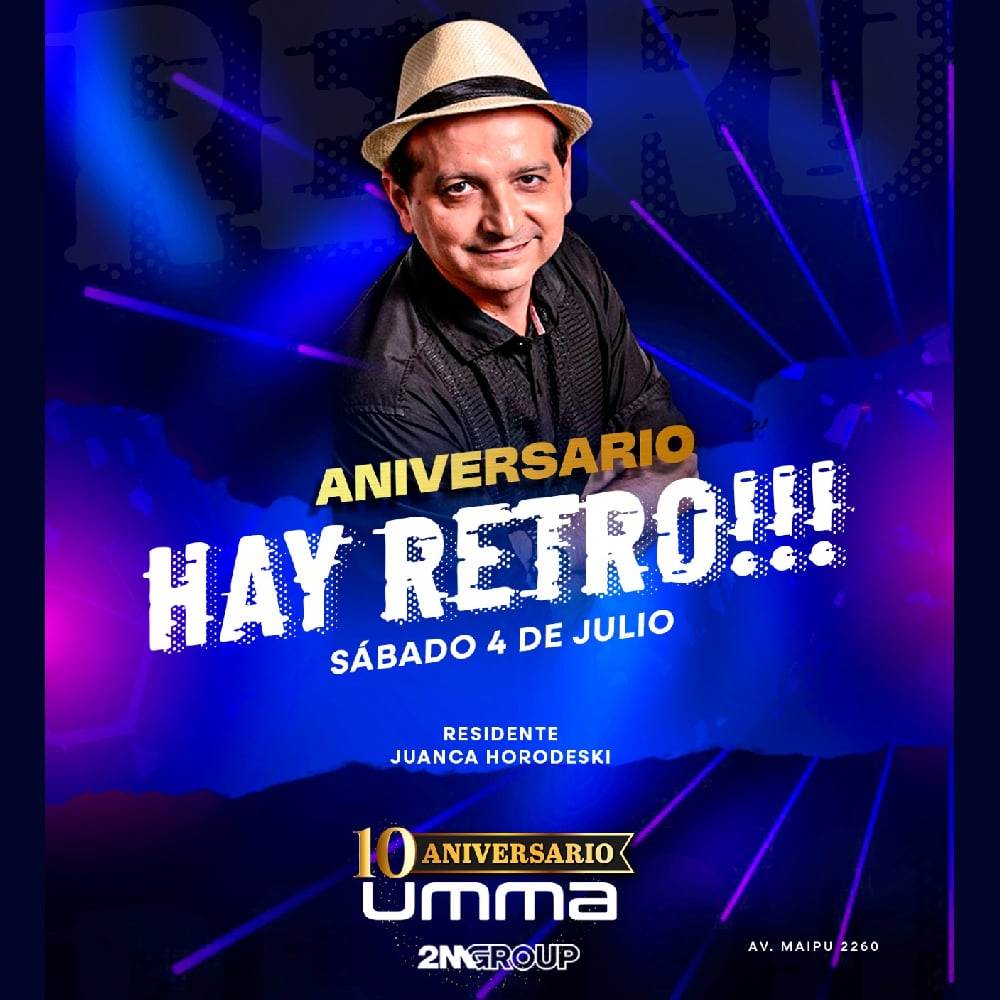 Noche Retro Aniversario