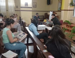 retiro espiritual para devotos de la Virgen en Posadas