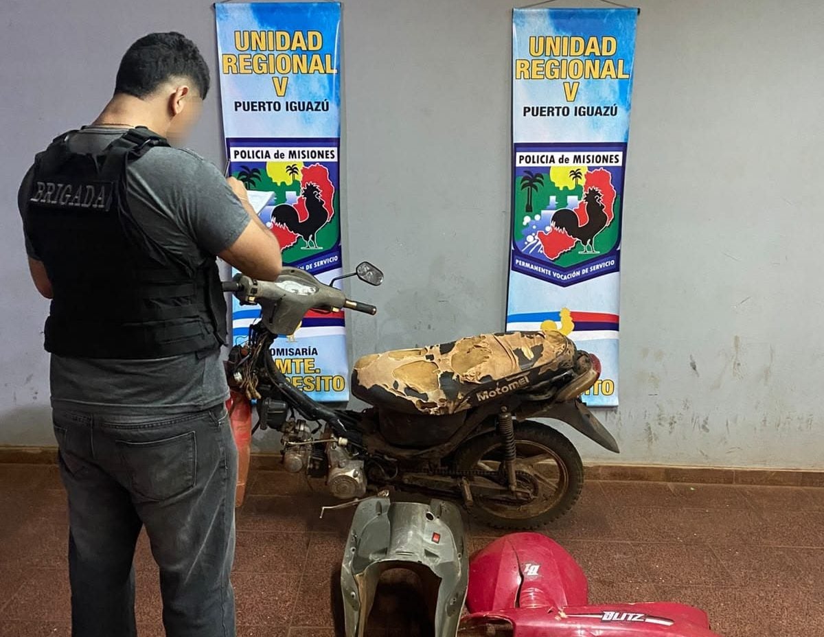 Un menor de 13 años fue demorado por el robo de una motocicleta que ya había sido vendida en Andresito - MisionesOnlin