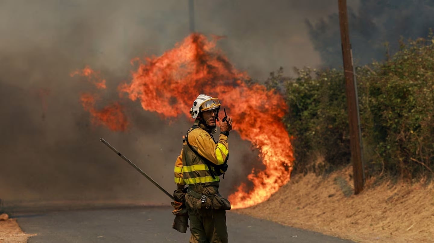 Incendios en España: 25.000 ha arrasadas y una víctima mortal 