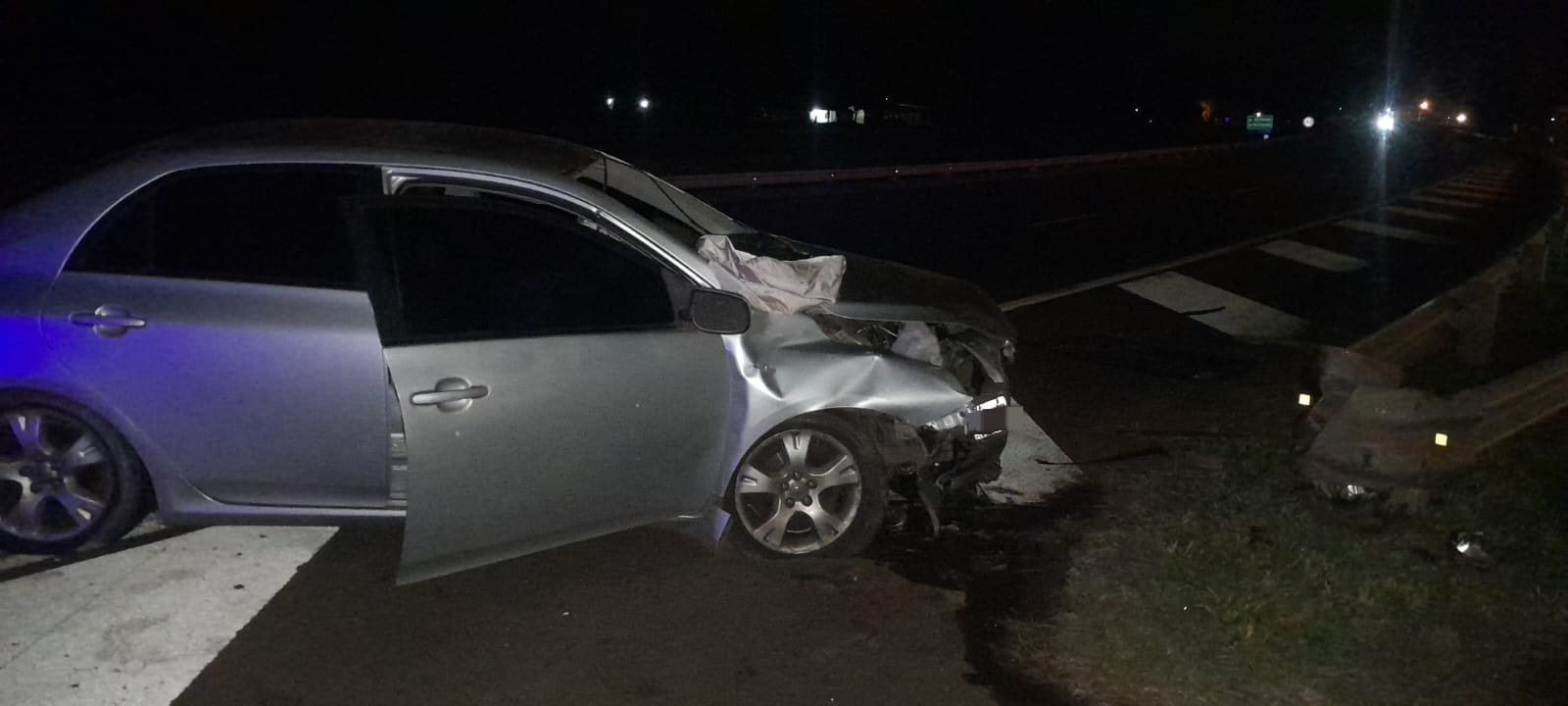 Dos personas fallecieron tras el despiste de un automóvil sobre la Ruta Nacional 12 en Candelaria - MisionesOnline