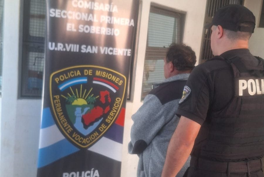 Detuvieron en San Vicente a un hombre acusado de herir a un joven de un disparo en El Soberbio