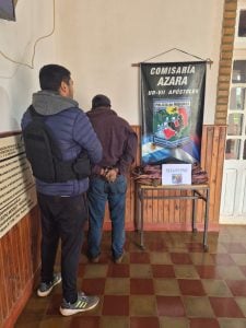 Robaba cables de cobre de una empresa en Azara, pero fue descubierto por la Policía imagen-6
