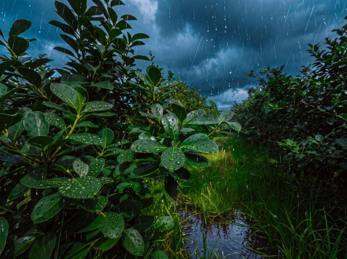 tormentas y lluvias yerba