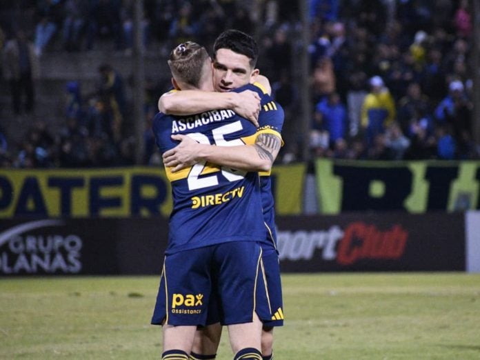 Amistoso de Boca - Athletico Paranaense.Foto: Javier Rueda / El Tribuno Boca