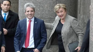 Kristalina Georgieva llegó a la Argentina