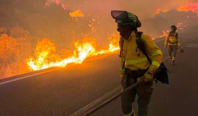 incendio devastador en españa