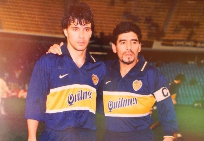 maradona y castillo Sergio Castillo