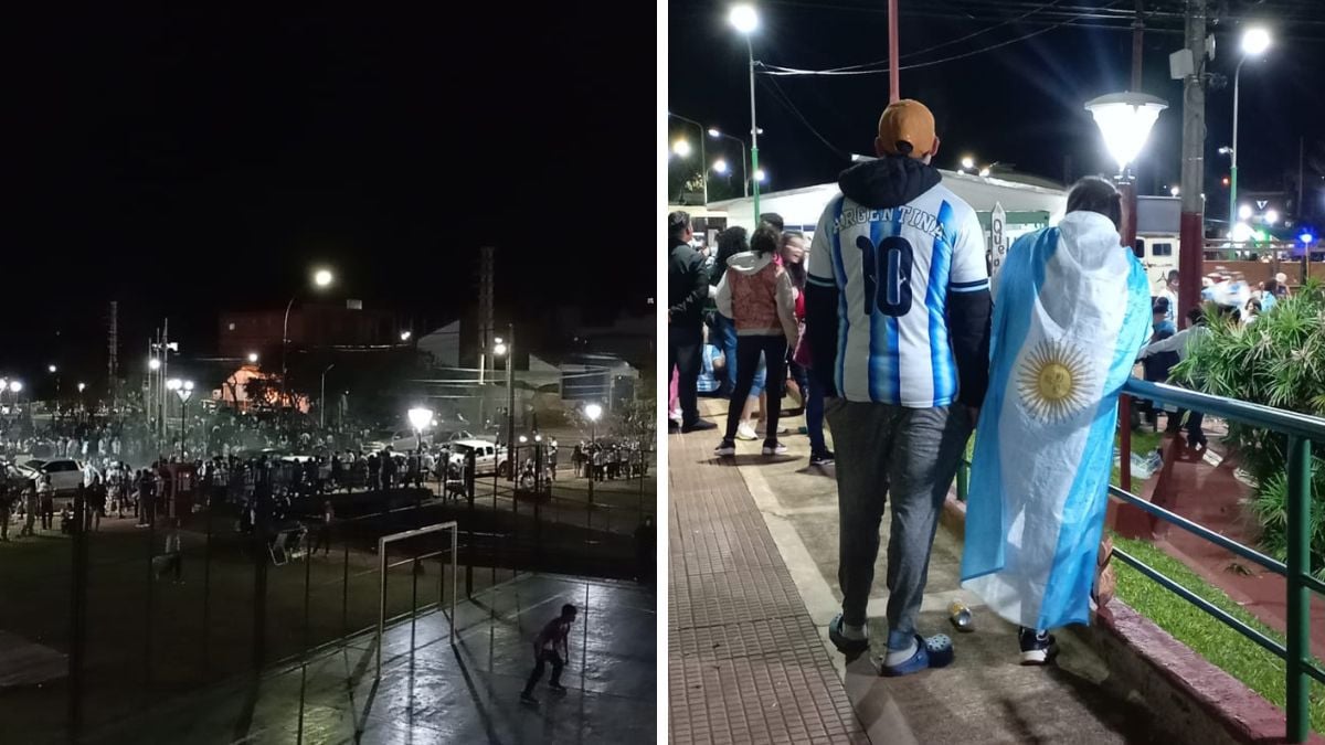 San Pedro celebró a la Scaloneta tras el subcampeonato ante España - MisionesOnline